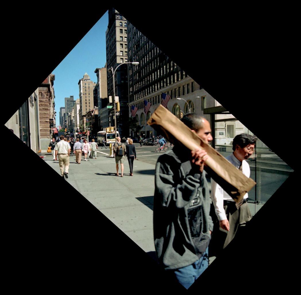 "Daily Bread", New York City, 1998, , Contemporary Art Photography,  Color Film Photography, Retinal Memories Series